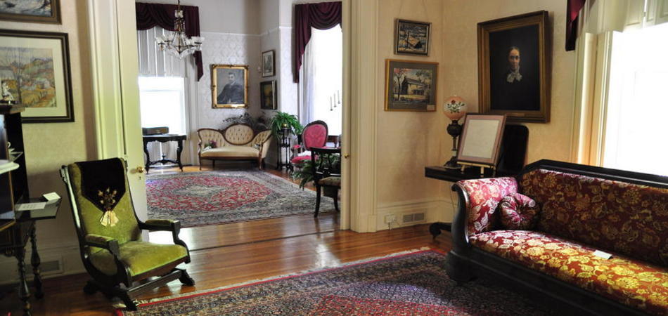 "A Victorian mansion, circa 1865, provides an elegant location for your event."